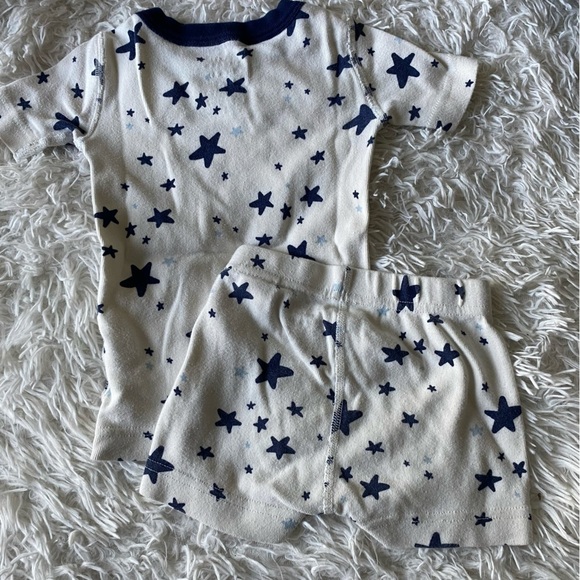 Hanna Andersson Moon and Back Organic Star PJ Set Size 2 Toddler - Picture 3 of 7